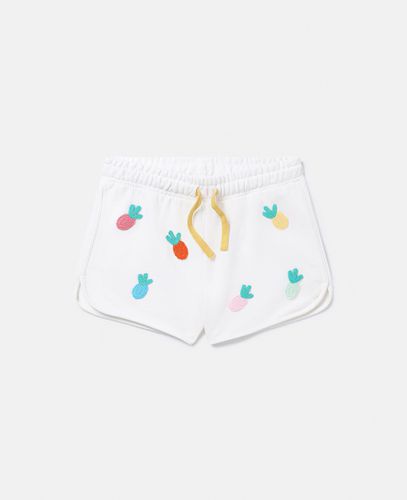 Fruit Crochet Jersey Shorts, Donna, , Taglia: 5 - Stella McCartney - Modalova