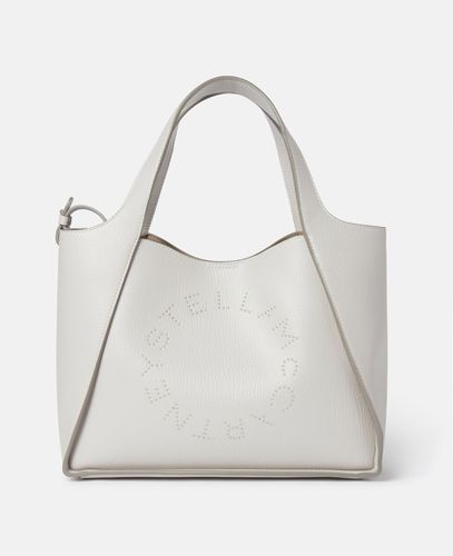 Borsa Tote a Tracolla con Manico Superiore e Logo, Donna - Stella McCartney - Modalova