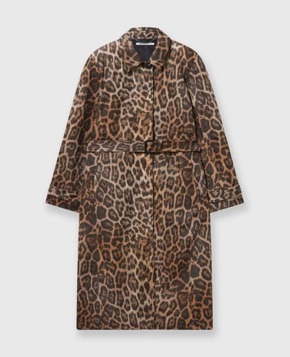 Leopard Belted Trench Coat, Frau, , Größe: 42 - Stella McCartney - Modalova