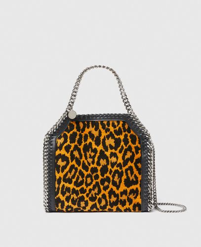 Leopard Falabella Mini Tote Bag, Woman - Stella McCartney - Modalova