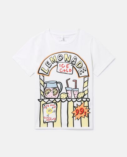 Lemonade Stand T-Shirt, Woman, , Size: 6 - Stella McCartney - Modalova