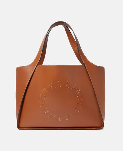 Grosse Tote Bag mit Logo, Frau - Stella McCartney - Modalova