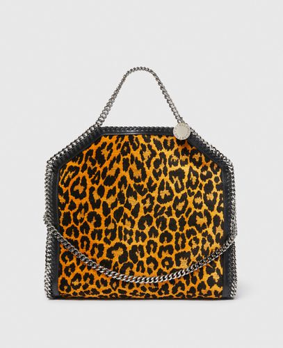 Leopard Falabella Fold-Over Tote Bag, Woman - Stella McCartney - Modalova