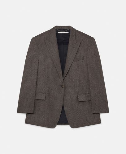 Blazer Monopetto Oversize, Donna, , Taglia: 38 - Stella McCartney - Modalova