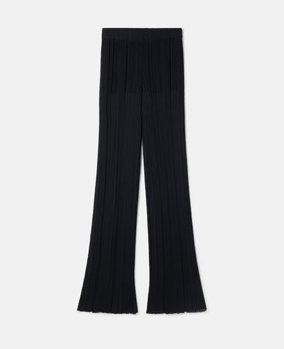 Plissee-Strickhose, Frau, , Größe: XS - Stella McCartney - Modalova