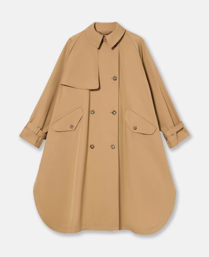 Trench Svasato con Colletto a Punta, Donna, , Taglia: 42 - Stella McCartney - Modalova