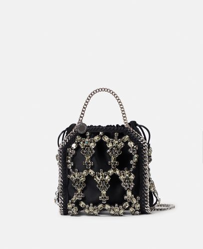 Tote Micro Falabella con Gabbia in Cristallo, Donna - Stella McCartney - Modalova