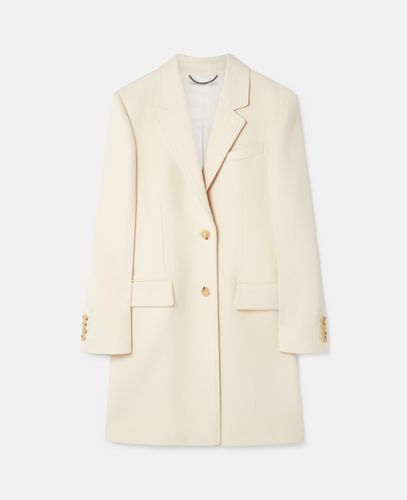 Cappotto monopetto strutturato, Donna, , Taglia: 40 - Stella McCartney - Modalova