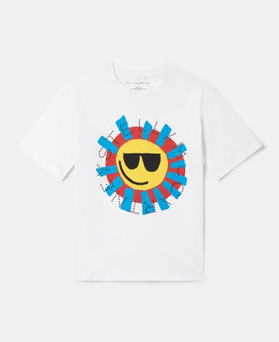 Sunshine Face T-Shirt, Donna, , Taglia: 3 - Stella McCartney - Modalova