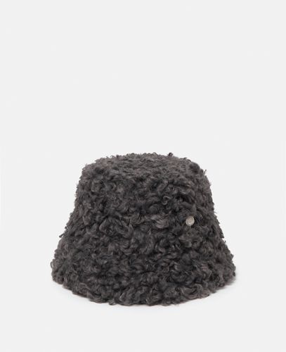 Plush Teddy Bucket Hat, Frau, , Größe: 57 - Stella McCartney - Modalova