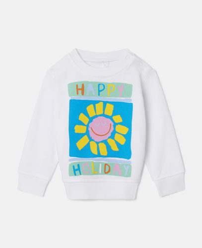 Happy Holiday Sweatshirt, Woman, , Size: 6m - Stella McCartney - Modalova