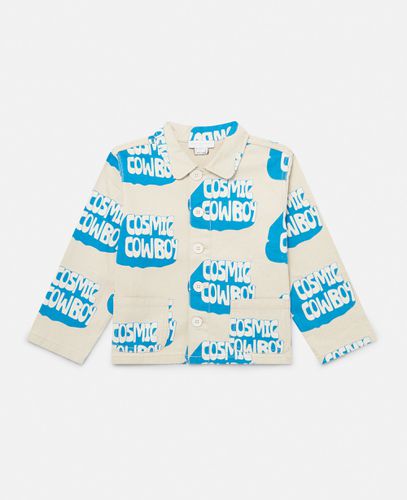 Hemd mit Cosmic Cowboy-Print, Frau, /, Größe: 5 - Stella McCartney - Modalova