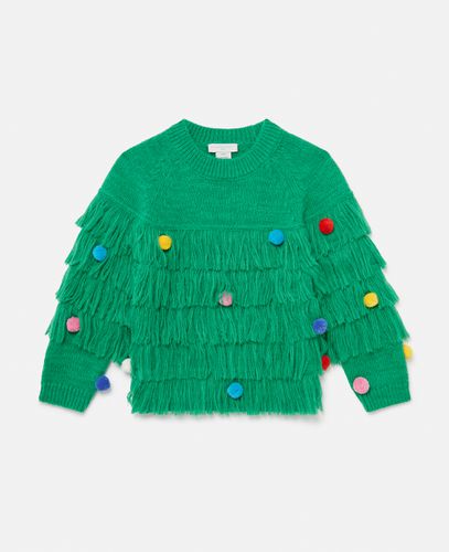 Maglia con Albero di Natale, Donna, , Taglia: 5 - Stella McCartney - Modalova