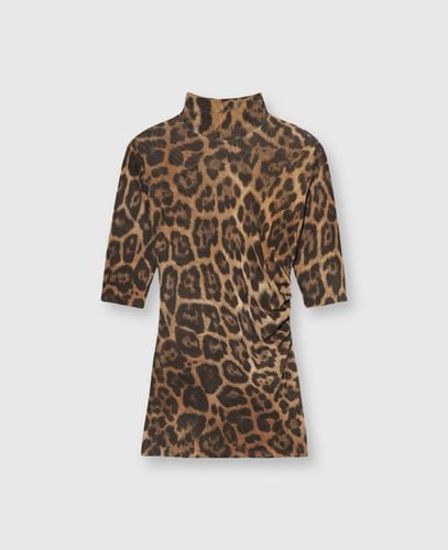 Leopard High-Neck Top, Donna, , Taglia: XS - Stella McCartney - Modalova