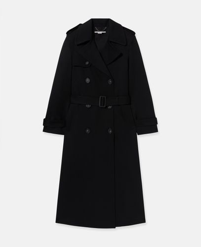 Trench Oversize con Cintura, Donna, , Taglia: 36 - Stella McCartney - Modalova