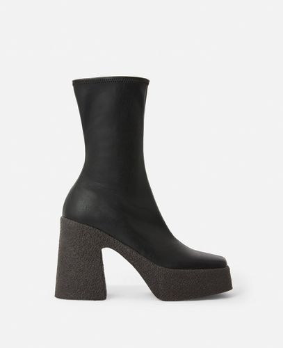Skyla Chunky Platform Ankle Boots, Woman, , Size: 37 - Stella McCartney - Modalova