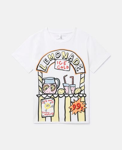 Lemonade Stand T-Shirt, Donna, , Taglia: 4 - Stella McCartney - Modalova