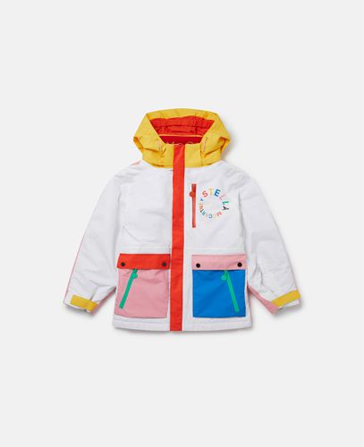 Colourblock Hooded Ski Jacket, Woman, , Size: 12 - Stella McCartney - Modalova