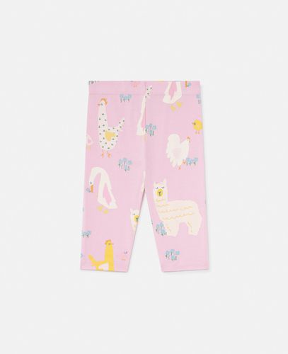 Animal Pattern Leggings, Woman, , Size: 9m - Stella McCartney - Modalova