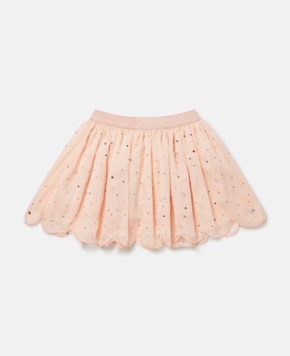 Bejeweled Scalloped Edge Tutu Skirt, Donna, , Taglia: 8 - Stella McCartney - Modalova