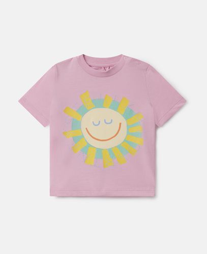 Medallion Logo Sunshine Sweatshirt, Donna, , Taglia: 6m - Stella McCartney - Modalova