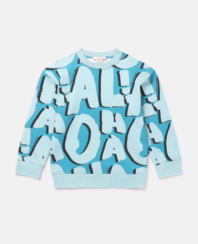 Aloha Lettering Sweatshirt, Donna, , Taglia: 6 - Stella McCartney - Modalova