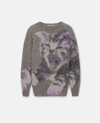 Maglia Grafica Kitten, Donna, , , Taglia: M - Stella McCartney - Modalova