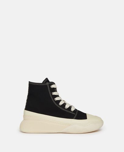 Scarpe da ginnastica alte in tela Loop, Donna, /, Taglia: 41 - Stella McCartney - Modalova