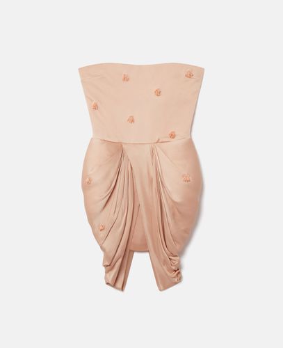 Ärmelloses Minikleid mit Perlenstickerei, Frau, , Größe: 40 - Stella McCartney - Modalova