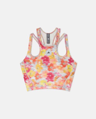 TruePurpose High-Shine Training Crop Top, Woman, //, Size: S - Stella McCartney - Modalova