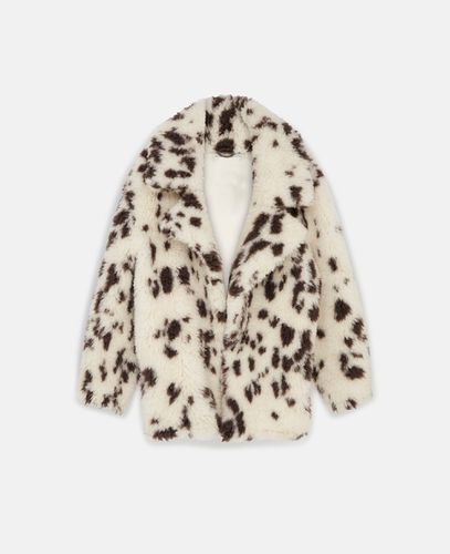 Giacca in teddy stampata Appaloosa, Donna, , Taglia: 40 - Stella McCartney - Modalova