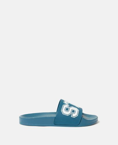 Moniker Print Slides, , Size: 37 - Stella McCartney - Modalova
