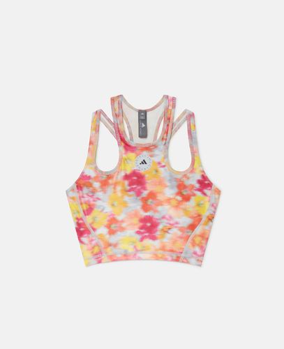 TruePurpose High-Shine Training Crop Top, Woman, //, Size: L - Stella McCartney - Modalova