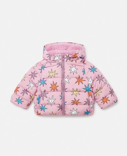 Piumino Stelle Luminose, Donna, , Taglia: 9m - Stella McCartney - Modalova