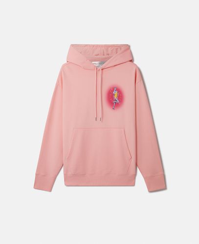 Hoodie aus Biobaumwolle mit Sexy Robot-Print, Frau, , Größe: M - Stella McCartney - Modalova