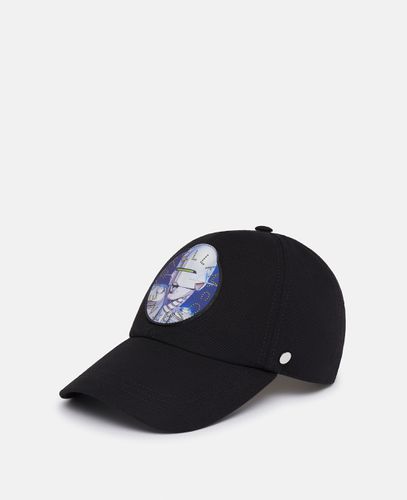 Sexy Robot Graphic Organic Cotton Baseball Cap, Woman, , Size: S - Stella McCartney - Modalova