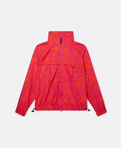 Gewebte TrueCasuals Trainingsjacke mit Leoparden-Print, Frau, /, Größe: XS - Stella McCartney - Modalova