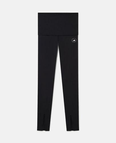 Leggings Yoga TrueStrength con Spacco alla Caviglia, Donna, , Taglia: L - Stella McCartney - Modalova