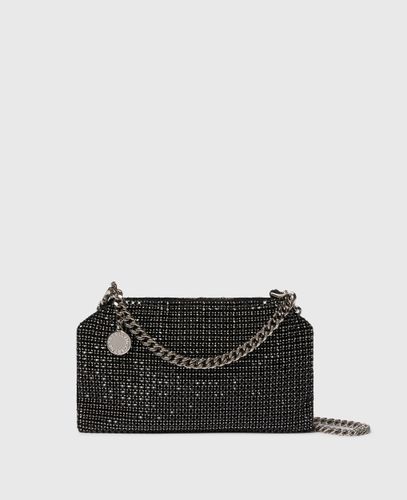 Borsa a Spalla Falabella in Rete con Cristalli, Donna - Stella McCartney - Modalova