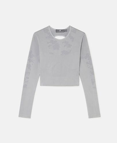 Top da Yoga a Maniche Lunghe Senza Cuciture TrueStrength, Donna, , Taglia: XL - Stella McCartney - Modalova