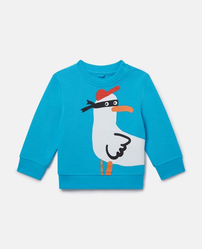 Seagull Bandit Sweatshirt, Woman, , Size: 6m - Stella McCartney - Modalova