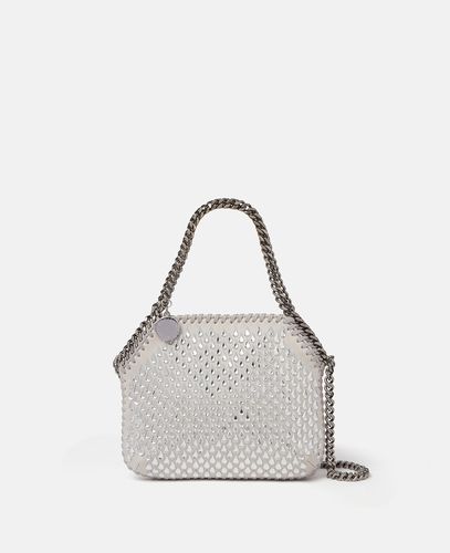 Falabella Mini-Tote Bag mit Kristall-Mesh, Frau - Stella McCartney - Modalova