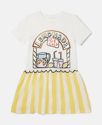 Lemonade Stand T-Shirt Dress, Woman, , Size: 8 - Stella McCartney - Modalova