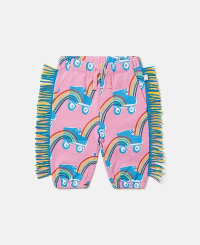 Rollerskate Rainbow Print Fringe Joggers, , Size: 9m - Stella McCartney - Modalova