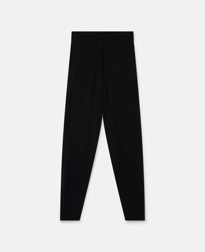 Stella Iconics Fine Knit Cuffed Trousers, Woman, , Size: XL - Stella McCartney - Modalova