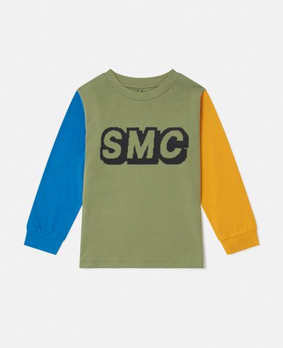 Sweatshirt mit Logo-Grafik, Frau, , Größe: 5 - Stella McCartney - Modalova