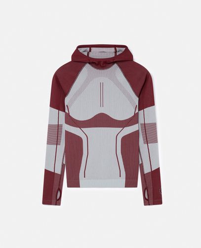 Nahtloses TrueNature Longsleeve mit Kapuze, Frau, /, Größe: L - Stella McCartney - Modalova