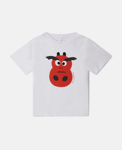 Year of the Dragon T-Shirt, Woman, , Size: 2 - Stella McCartney - Modalova