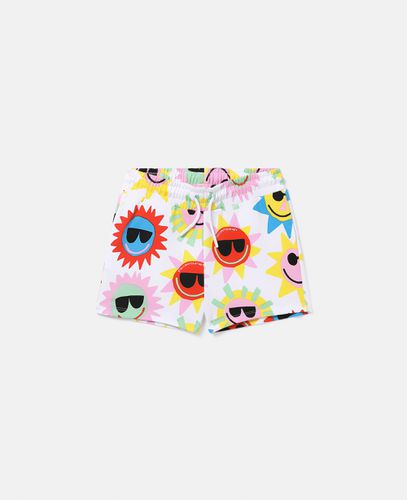 Sunshine Print Shorts, Woman, , Size: 12 - Stella McCartney - Modalova