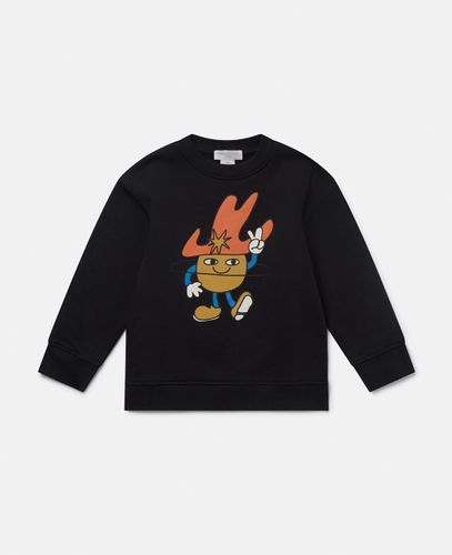 Sweatshirt mit Cosmic Cowboy-Grafik, Frau, , Größe: 10 - Stella McCartney - Modalova